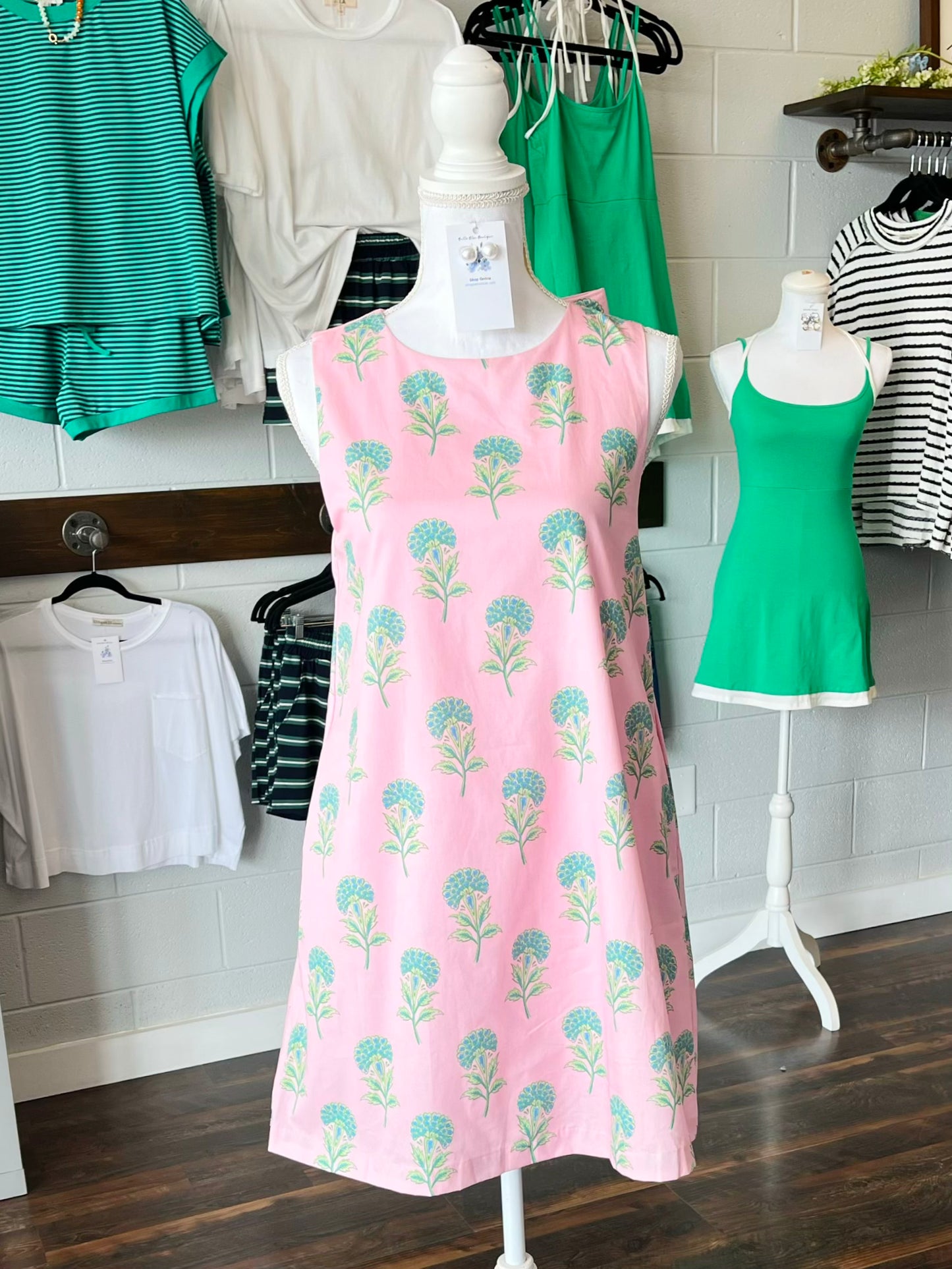 Courtney Floral Tie-Back Dress