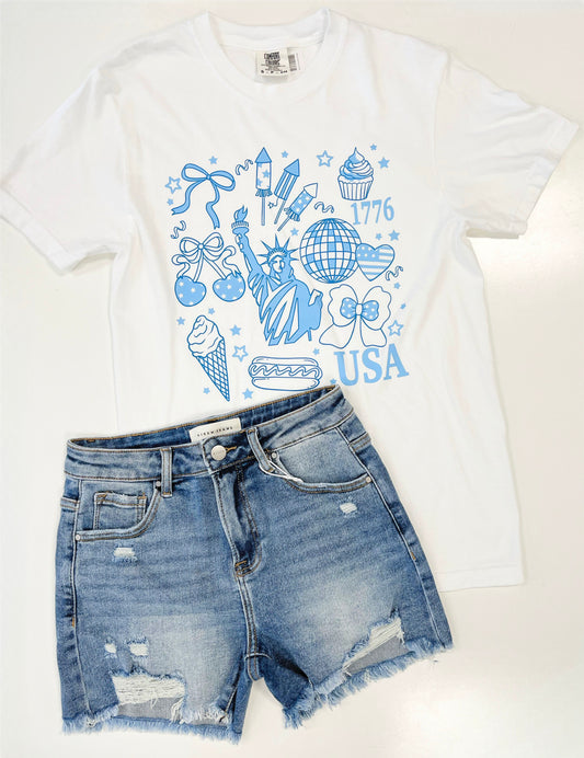 Retro America Tee