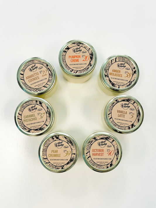 Velvet Whiskey 11oz Soy Candles