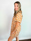Macy Botanical Puff Sleeve Dress