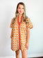 Macy Botanical Puff Sleeve Dress