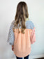 Frida Colorblock Striped Top