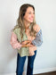 Frida Colorblock Striped Top