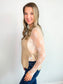 Katie Side Tie Sweater Vest | Beige