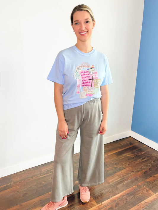 All That Matters is What God Thinks of Me Tee | Hydrangea