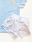 Reba Mesh Detail Active Shorts | White