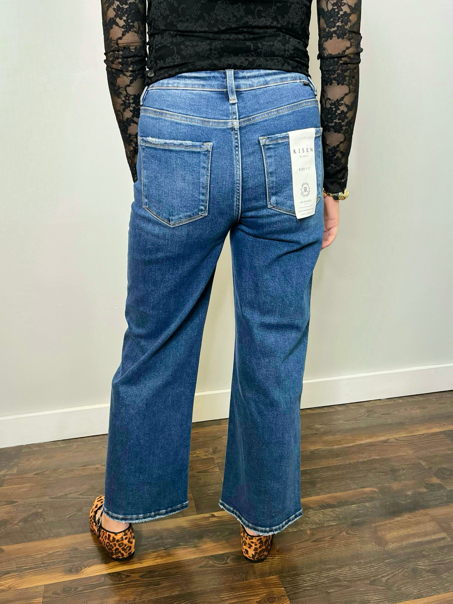 Olivia Tummy Control Cropped Risen Jeans
