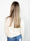 Lily Ribbed Knit Cardigan | Oat