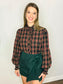 Iris Bow Detail Skirt | Hunter Green