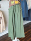 Ashton Cropped Wide Leg Pants | Light Olive