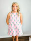 Courtney Floral Tie-Back Dress