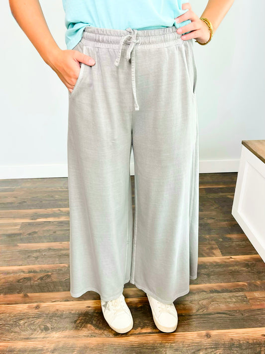Aston Pigment Dyed Pants | Sleet
