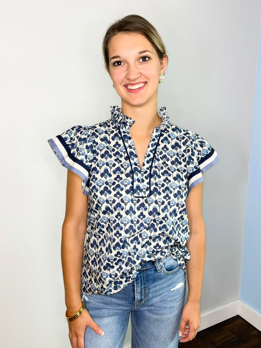 Henry Floral Print Top