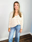 Kelli Striped Knit Top