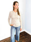 Bri Striped Henley Top