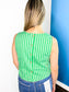 Barrett Striped Sleeveless Top