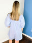 Benson Seersucker Romper | Blue