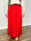 Luna Pleated Maxi Skirt