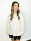 Brandi Ultra Soft Braided Sweater | Ivory