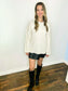 Brandi Ultra Soft Braided Sweater | Ivory