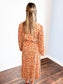 Wyatt Crinkle Midi Dress