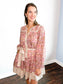 Jordan Contrast Print Dress