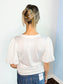 Constance Puff Sleeve Top | Ivory