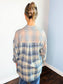 Kambrie Plaid Flannel Shirt | Blue