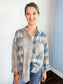 Kambrie Plaid Flannel Shirt | Blue