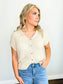 Britton Button-Down Knit Top