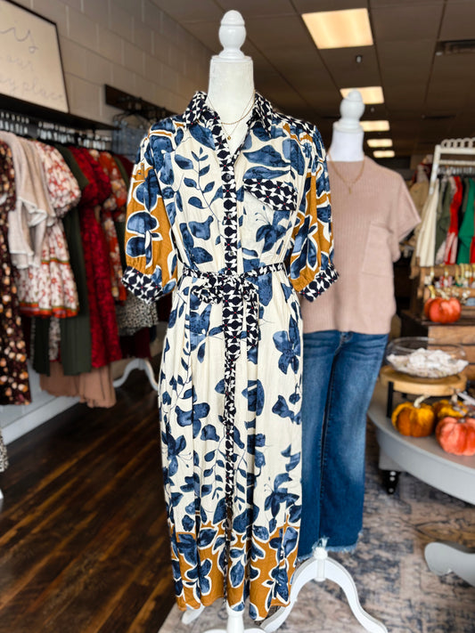 Jayden Button-Down Dress