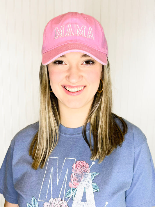 Mama Embroidered Hat