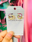 Jordan Pearl Hoop Earrings