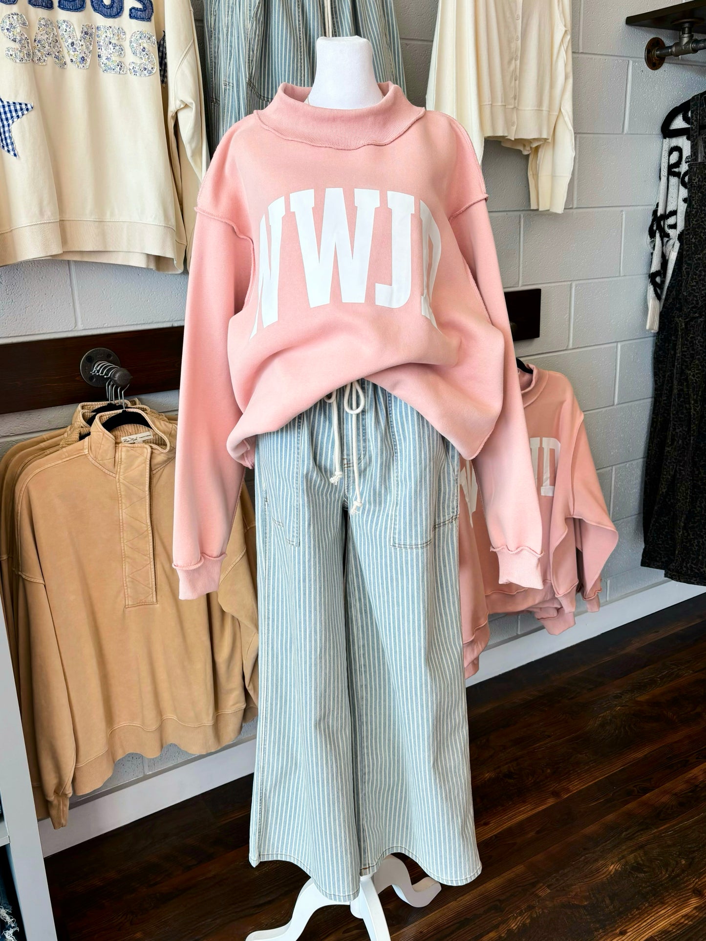 Brenda Striped Wide Leg Pants