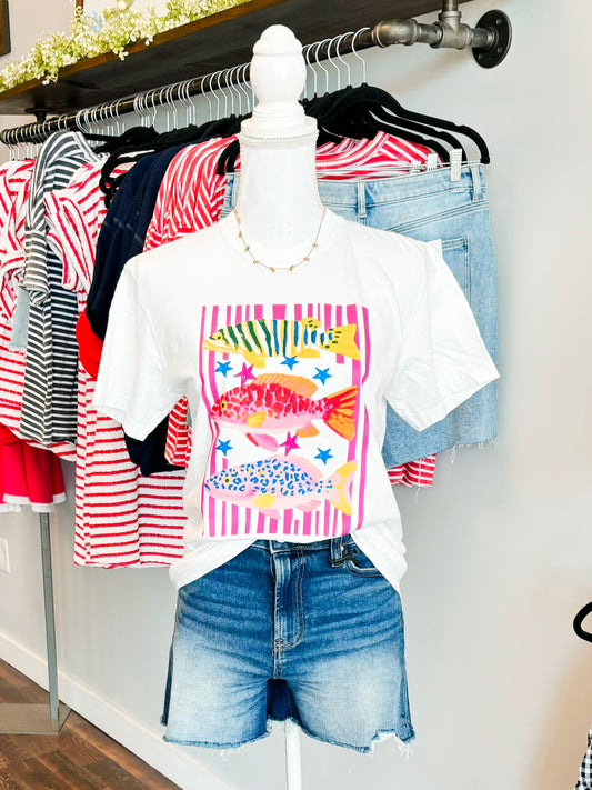 Preppy Fish Tee