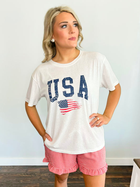 Monroe USA Oversized Tee