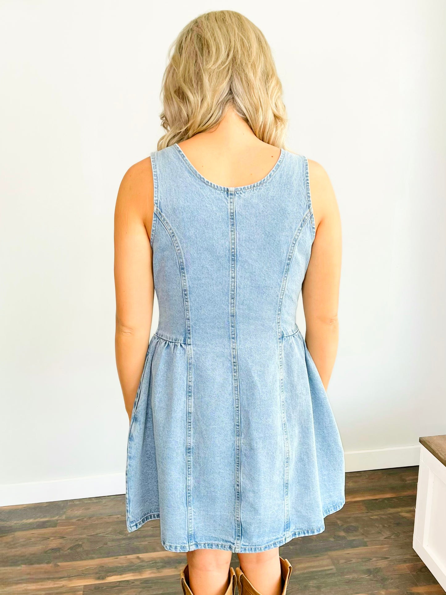 Adams Denim Dress