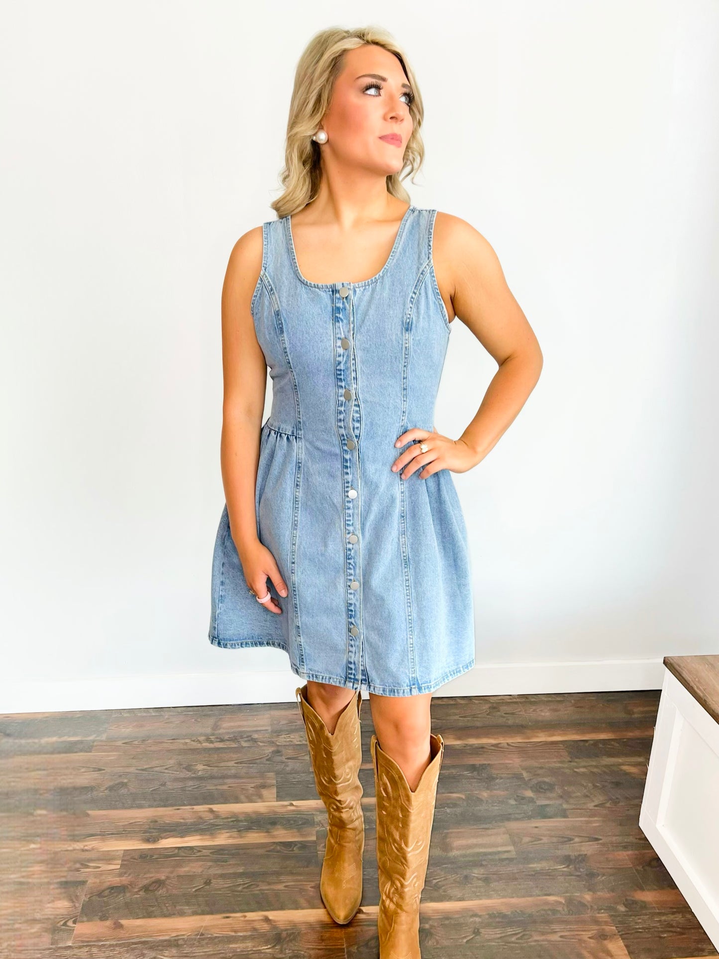 Adams Denim Dress