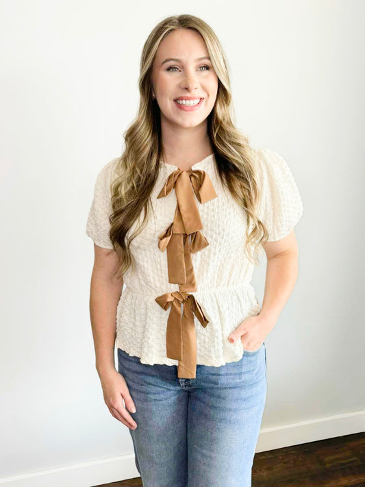 Stella Front Bow Top