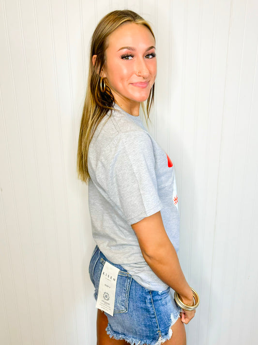 Corbin Baseball Bow Tee