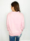 Cassandra Mock Neck Sweatshirt | Pink