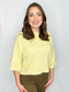 Bessie Half Sleeve Sweater | Butter Yellow