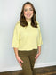 Bessie Half Sleeve Sweater | Butter Yellow