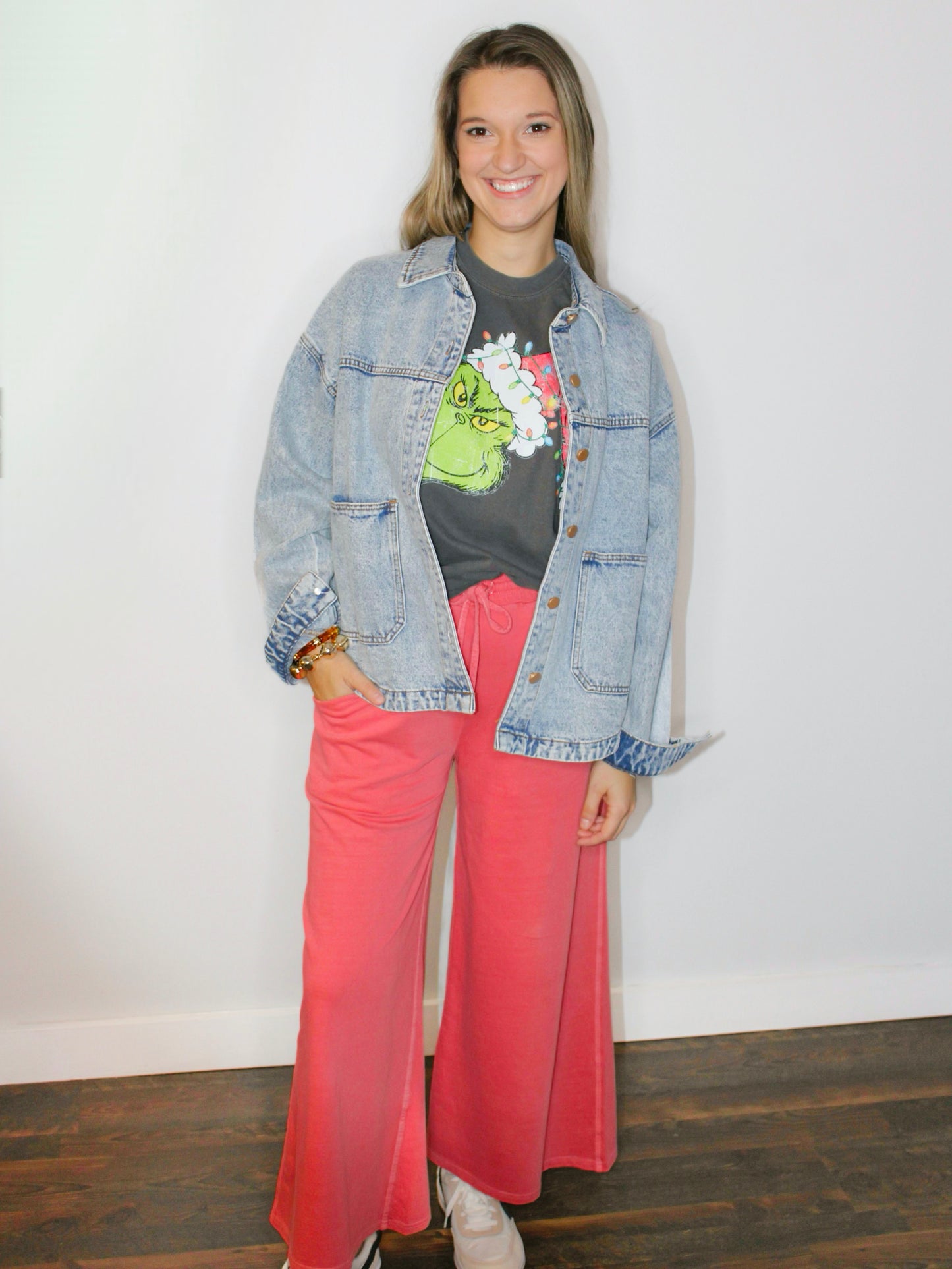 Aston Pigment Dyed Pants | Red