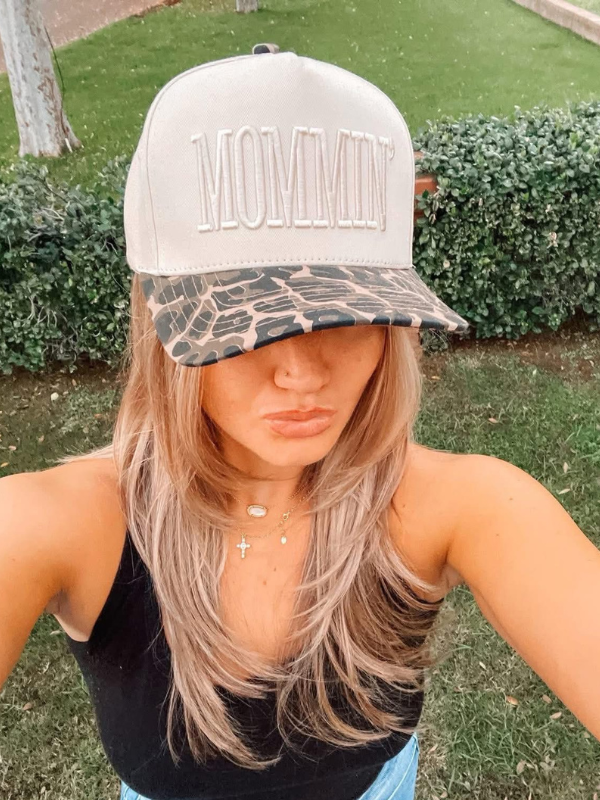 Leopard Mommin’ Hat