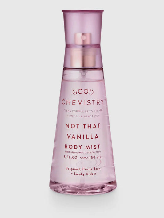 Good Chemistry Body Mist | Not the Vanilla