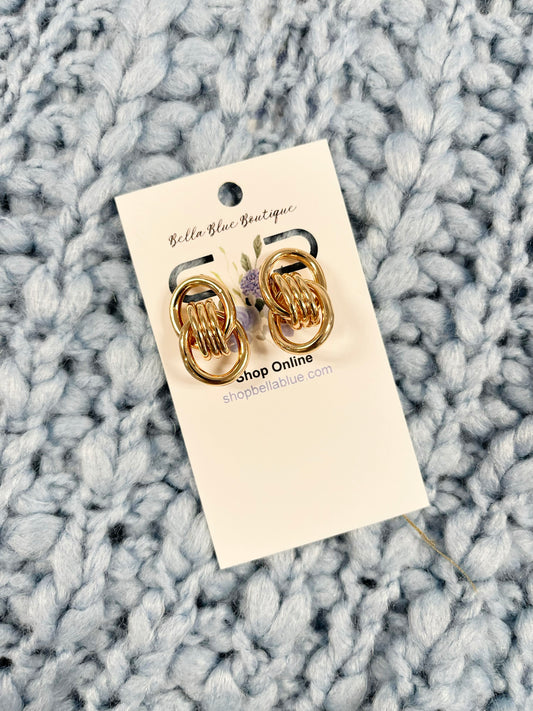 Olivia Layered Drop Earrings