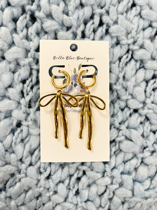 Barton Bow Dangle Earrings