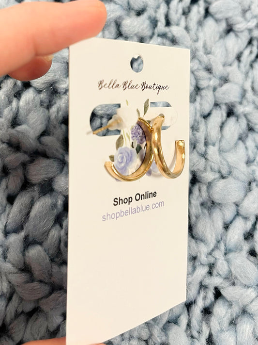 Lauren Basic Hoop Earrings