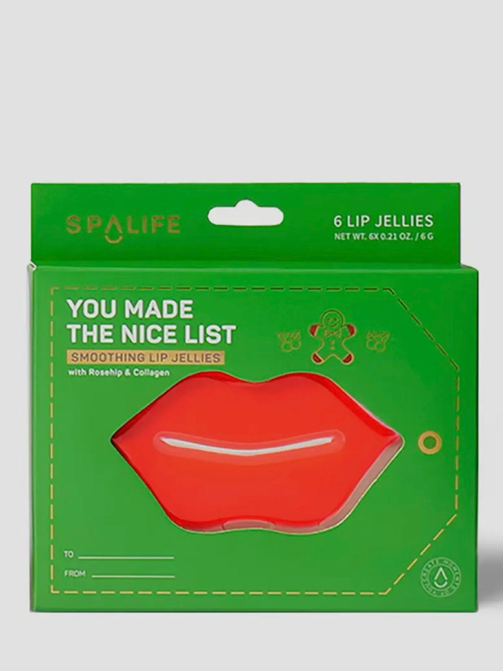 Lip Mask 6-Pack | Christmas Holiday Nice List